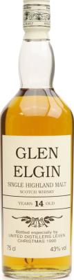Glen Elgin 14yo Christmas 1990 43% 750ml