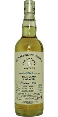 Laphroaig 1998 SV The Un-Chillfiltered Collection 5565 + 66 46% 700ml