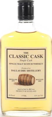 Dallas Dhu 1975 TCC 43% 375ml