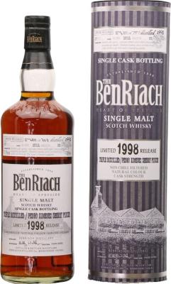 BenRiach 1998 Single Cask Bottling 16yo #5171 57.9% 700ml