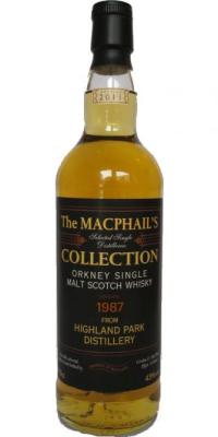 Highland Park 1987 GM Refill Bourbon Barrels 43% 700ml