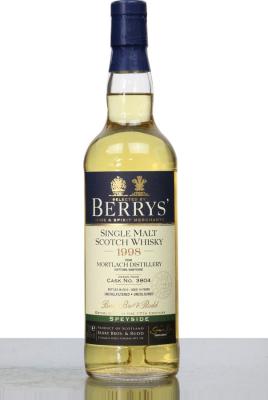 Mortlach 1998 BR Berrys #3804 57.5% 700ml