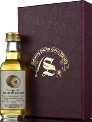 Laphroaig 1967 SV Vintage Collection Dumpy Oak Cask #2203 50.9% 700ml