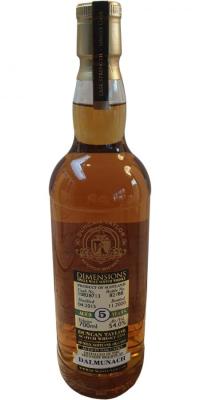 Dalmunach 2015 DT Dimensions Sherry Cask #10828713 Drankenshop Bams 54% 700ml