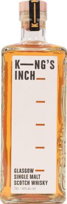 King's Inch Glasgow Single Malt Scotch Whisky Courageous Spirits 46% 700ml