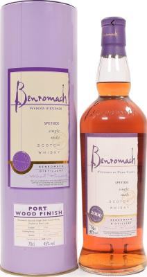 Benromach 2000 Port Wood Finish 45% 700ml