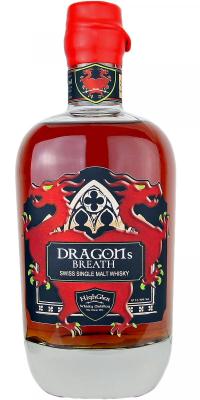 HighGlen Dragon's Breath 1 Double Wood Single Oak Cask 50% 700ml