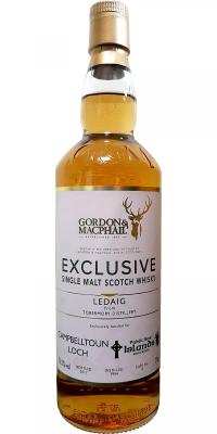 Ledaig 1994 GM Exclusive Refill American Hogshead Campbelltoun Loch & Public Bar Islands 52.5% 700ml