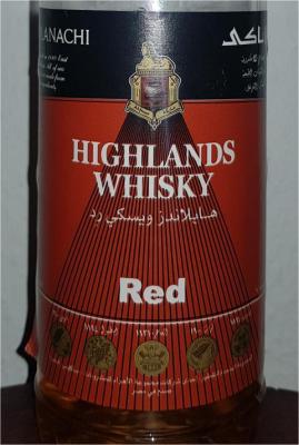 Highlands Whisky Red 40% 700ml
