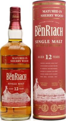 BenRiach 12yo Matured in Sherry Wood 46% 700ml