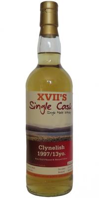 Clynelish 1997 DH17 XVII's Single Cask #4645 48.9% 700ml