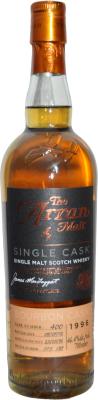 Arran 1996 Distillery Exclusive Bourbon Cask #400 46.4% 700ml