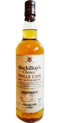 Highland Park 1980 McC Cask Strength Collection #4771 54.5% 700ml