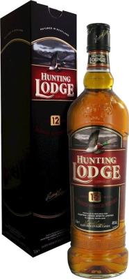 Hunting Lodge Blended Scotch Whisky 12yo Fauconnier Marconne 62140 Hesdin France 40% 700ml