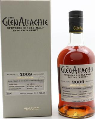 Glenallachie 2009 Handfilled at the distillery Oloroso Hogshead 56.3% 700ml