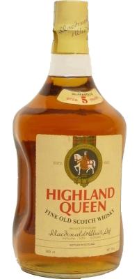 Highland Queen 5yo Fine Old Scotch Whisky 40% 2000ml