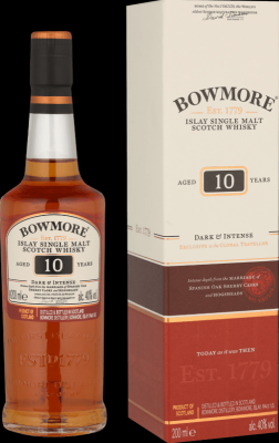 Bowmore 10yo Travel Retail Exclusive 40% 200ml