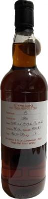 Springbank 2005 Duty Paid Sample For Trade Purposes Only 1st Fill Sherry Hogshead Rotation 316 57.8% 700ml