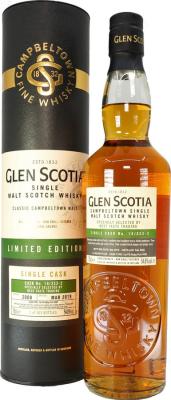 Glen Scotia 2008 Single Cask 1st Fill Ruby Port Hogshead 18/353-3 54.8% 700ml