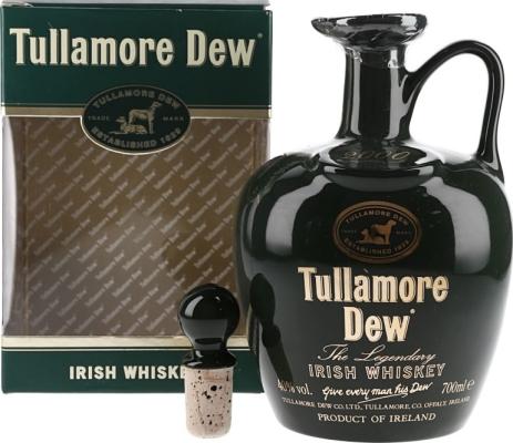 Tullamore Dew Ceramic Jug Millennium Release 40% 700ml