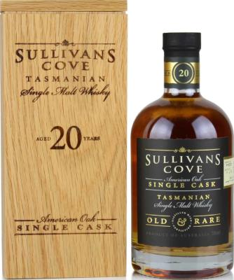 Sullivans Cove 1999 Old & Rare Ex- American Bourbon 45% 700ml