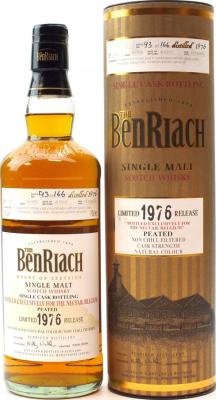 BenRiach 1976 Single Cask Bottling #8080 The Nectar 52% 700ml