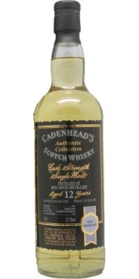 Ben Nevis 1996 CA Authentic Collection Bourbon Hogshead 57.1% 700ml