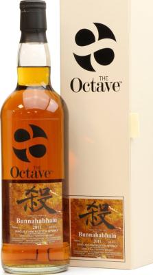 Bunnahabhain 2011 DT The Octave Heavily Peated Oak Cask + Sherry Octave Cask Finish 3813164 52% 700ml