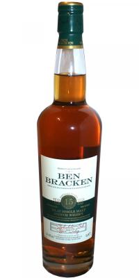 Ben Bracken 2002 Cd Islay Single Malt Oak Casks LIDL Schweiz 40% 700ml