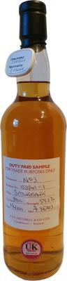 Springbank 7yo Duty Paid Sample For Trade Purposes Only Refill Gaja Rotation 08 41-1 59.2% 700ml