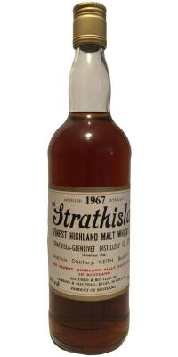 Strathisla 1967 GM Licensed Bottling 40% 700ml