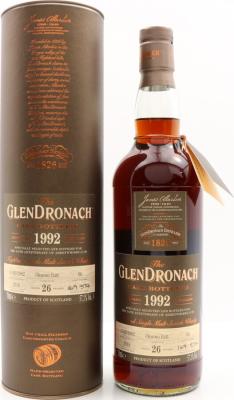 Glendronach 1992 Single Cask Oloroso Butt Tube 26yo 51.8% 700ml