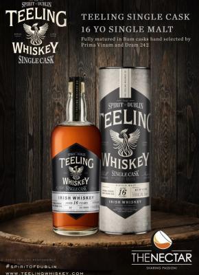 Teeling 16yo Single Cask Rum #12 Prima Vinum and Dram 242 51.6% 700ml