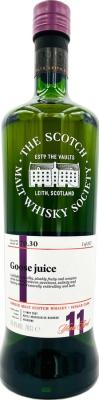 Balblair 2007 SMWS 70.30 Goose juice Refill Ex-Bourbon Hogshead 60.8% 700ml