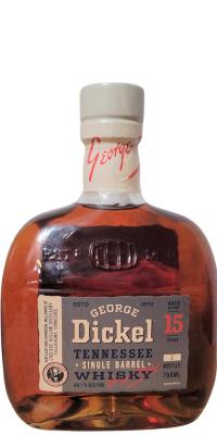 George Dickel Single Barrel Charred New American Oak Barrel Single Barrel Project 48.1% 750ml