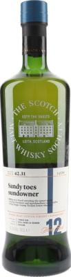 Tobermory 2005 SMWS 42.31 Sandy toes sundowner Refill Ex-Bourbon Barrel 62.2% 700ml