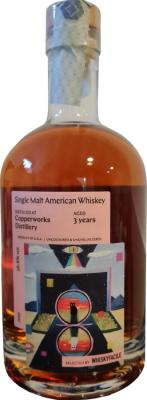 Copperworks 2018 The Black Cat Series Virgin Oak Whiskyfacile 56.8% 700ml