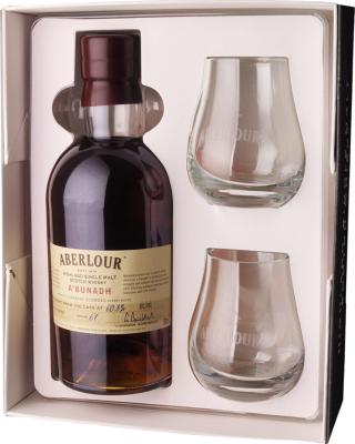 Aberlour A'bunadh batch #61 Giftbox With Glasses 60.8% 700ml