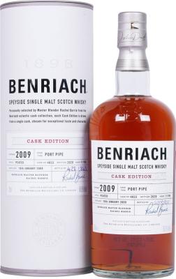 BenRiach 2009 Port Pipe #4833 60.8% 700ml