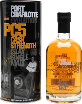 Port Charlotte PC5 Port Charlotte Evolution 5yo Bourbon Casks 63.5% 700ml