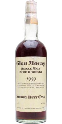 Glen Moray 1959 RWD Sherry Butt Cask Samaroli Brescia 46% 750ml