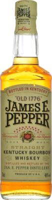 James E. Pepper Straight Kentucky Bourbon Whisky White Oak 40% 700ml