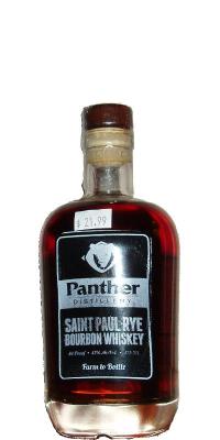 Panther Distillery Saint Paul Rye Bourbon Whisky Charred American White Oak Barrels 42% 375ml