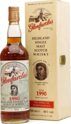 Glenfarclas 1990 Edition #17 Alexander Selkirk 46% 700ml