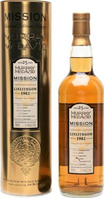 Linlithgow 1982 MM Mission Gold Bourbon Cognac Finish 51.4% 700ml