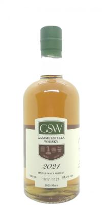 Gammelstilla 2021 Bourbon & Swedish Oak 53.6% 500ml