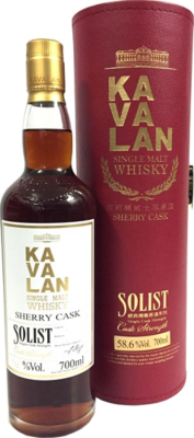 Kavalan Solist Sherry Cask S090122006 58.6% 700ml