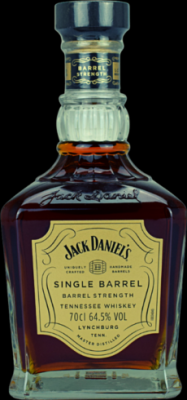 Jack Daniel's Single Barrel Barrel Strength New American oak barrels 17-5614 64.5% 700ml