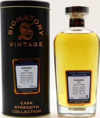 Bowmore 1997 SV Cask Strength Collection Bourbon Hogshead #1913 57% 700ml