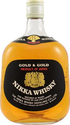 Nikka Gold & Gold 40% 750ml